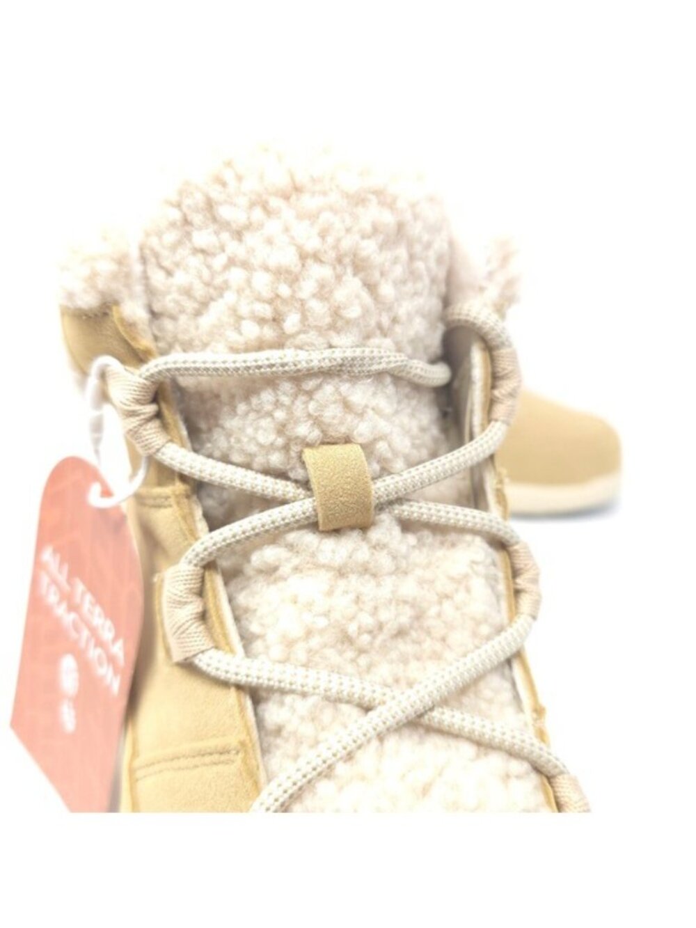 JBU Freeze Lace Up Casual Ankle Winter Boot Beige 9.5 - Picture 7 of 9